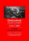 Ongarue Railway Accident 1923